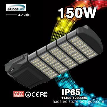 150W LED street light,Bridgelux chip with Meanwell driver